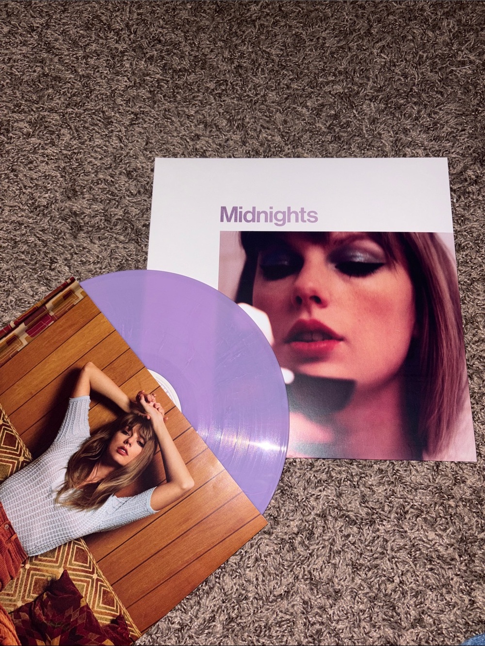 Midnights Lavender Colored Vinyl Record - Special Edition